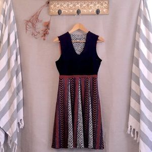 NWOT Anthropologie Maeve Fit & Flare knit dress